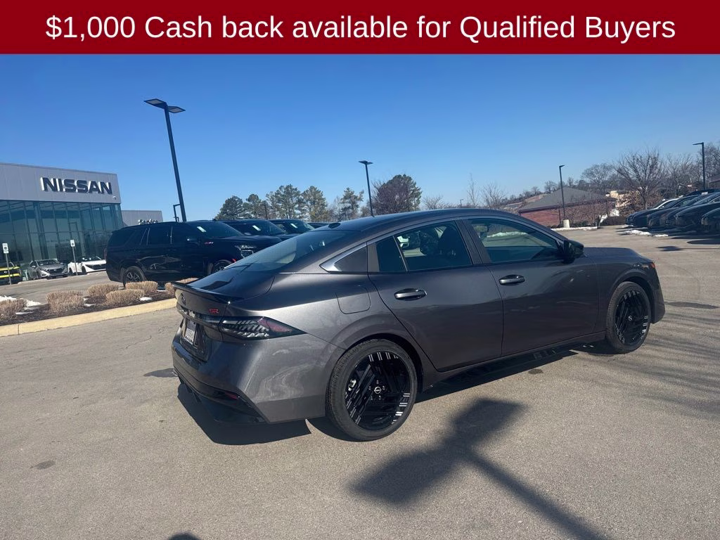 2026 Gun Metallic Nissan Sentra SR FWD Sedan
