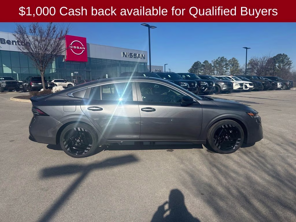 2026 Gun Metallic Nissan Sentra SR FWD Sedan