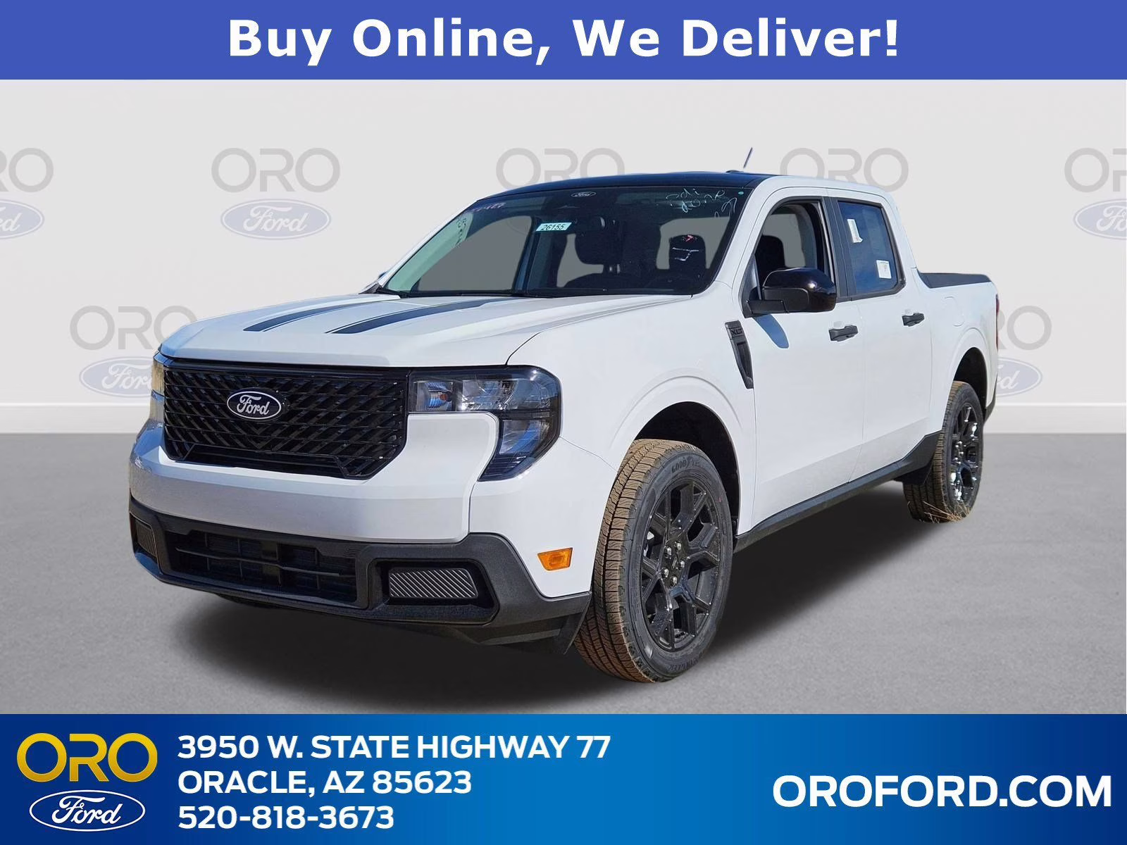 2026 Oxford White Ford Maverick XLT AWD Truck