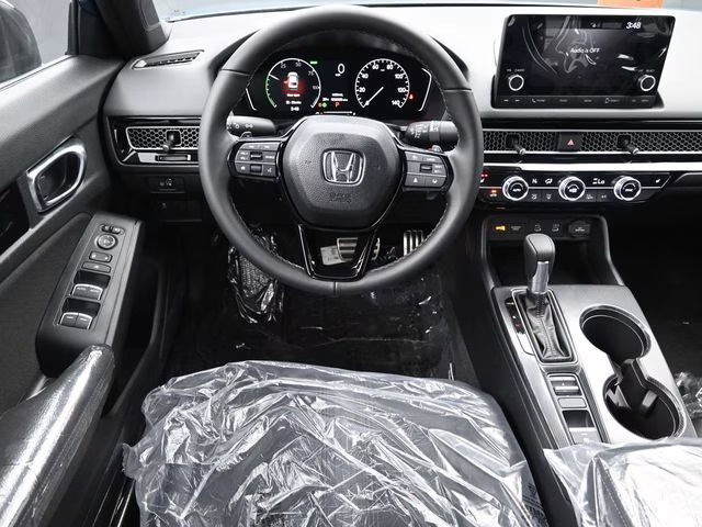 2026 Blue Lagoon Pearl Honda Civic Hybrid Sport FWD Sedan