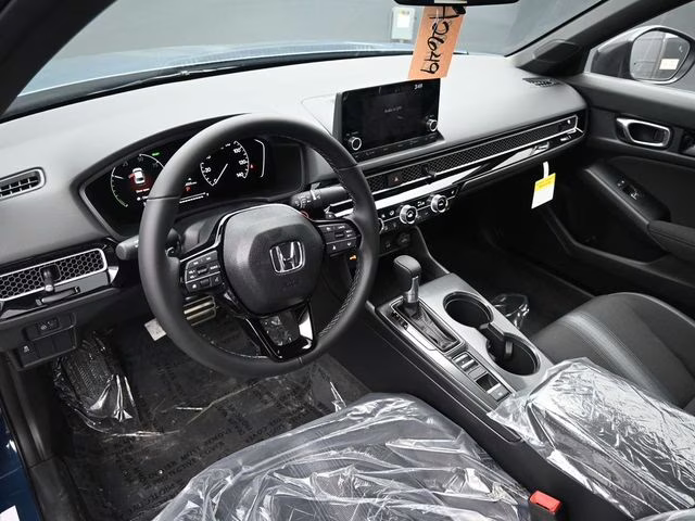 2026 Blue Lagoon Pearl Honda Civic Hybrid Sport FWD Sedan