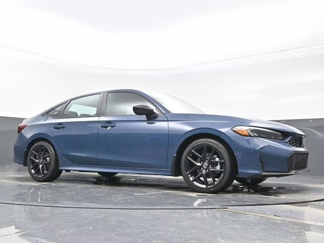 2026 Blue Lagoon Pearl Honda Civic Hybrid Sport FWD Sedan