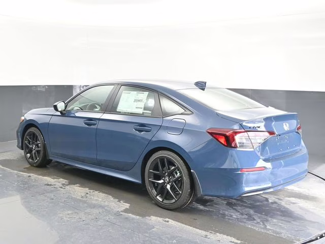 2026 Blue Lagoon Pearl Honda Civic Hybrid Sport FWD Sedan