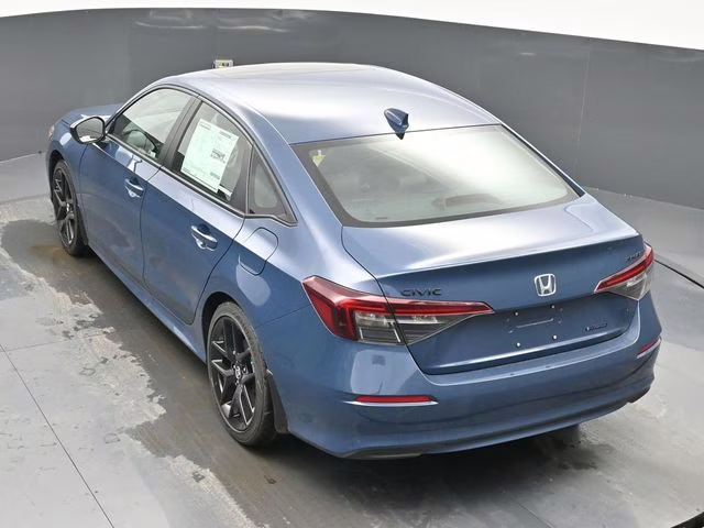 2026 Blue Lagoon Pearl Honda Civic Hybrid Sport FWD Sedan