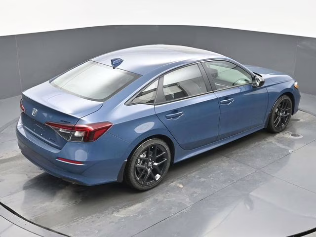 2026 Blue Lagoon Pearl Honda Civic Hybrid Sport FWD Sedan