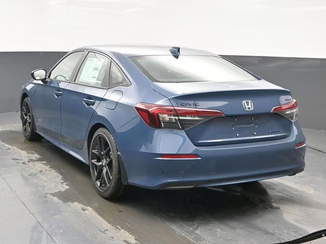 2026 Blue Lagoon Pearl Honda Civic Hybrid Sport FWD Sedan