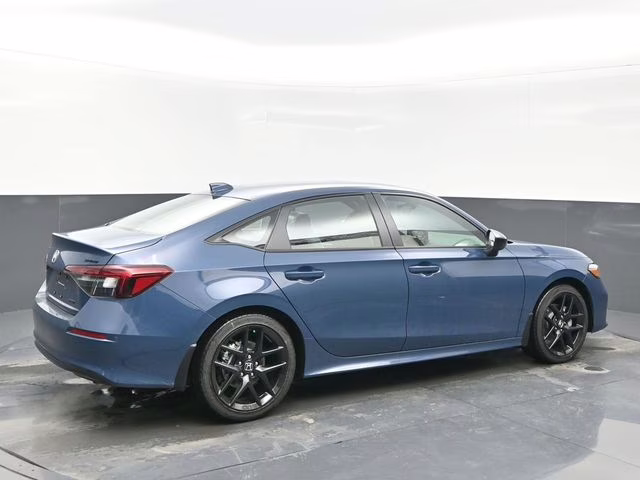 2026 Blue Lagoon Pearl Honda Civic Hybrid Sport FWD Sedan