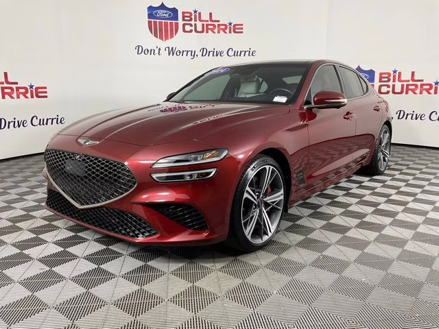 2024 Red Genesis G70 3.3T Sport Advanced RWD Sedan