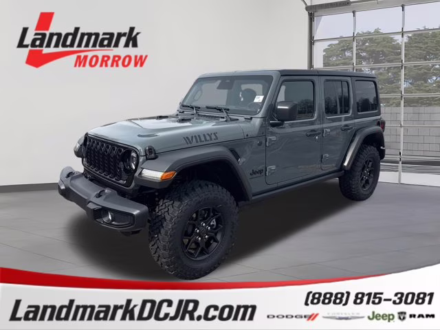 2026 Anvil Clearcoat Jeep Wrangler Willys 4X4 Convertible