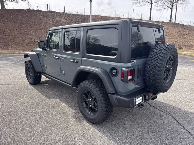 2026 Anvil Clearcoat Jeep Wrangler Willys 4X4 Convertible