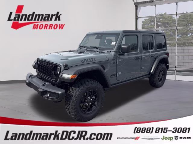 2026 Anvil Clearcoat Jeep Wrangler Willys 4X4 Convertible