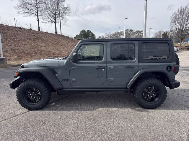 2026 Anvil Clearcoat Jeep Wrangler Willys 4X4 Convertible