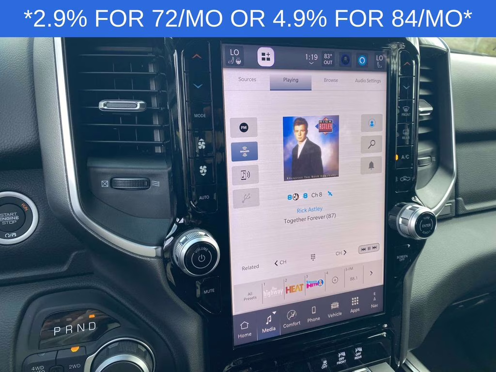 2026 Granite Crystal Metallic Clearcoat Ram 1500 Big Horn/Lone Star 4X4 Truck