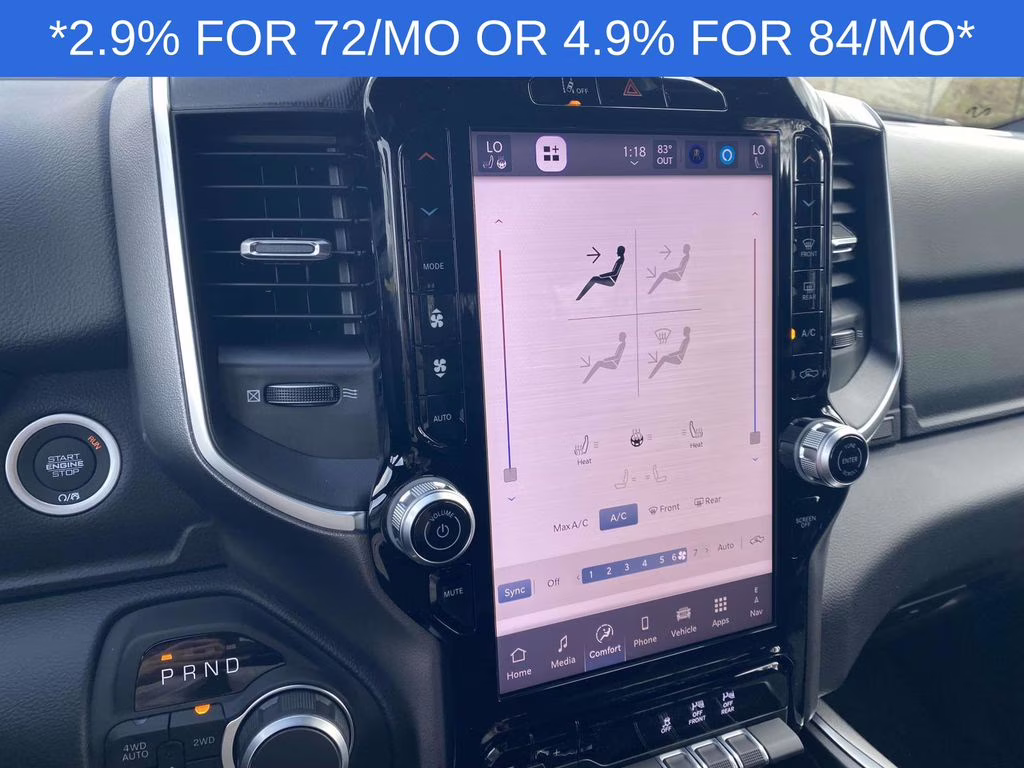 2026 Granite Crystal Metallic Clearcoat Ram 1500 Big Horn/Lone Star 4X4 Truck