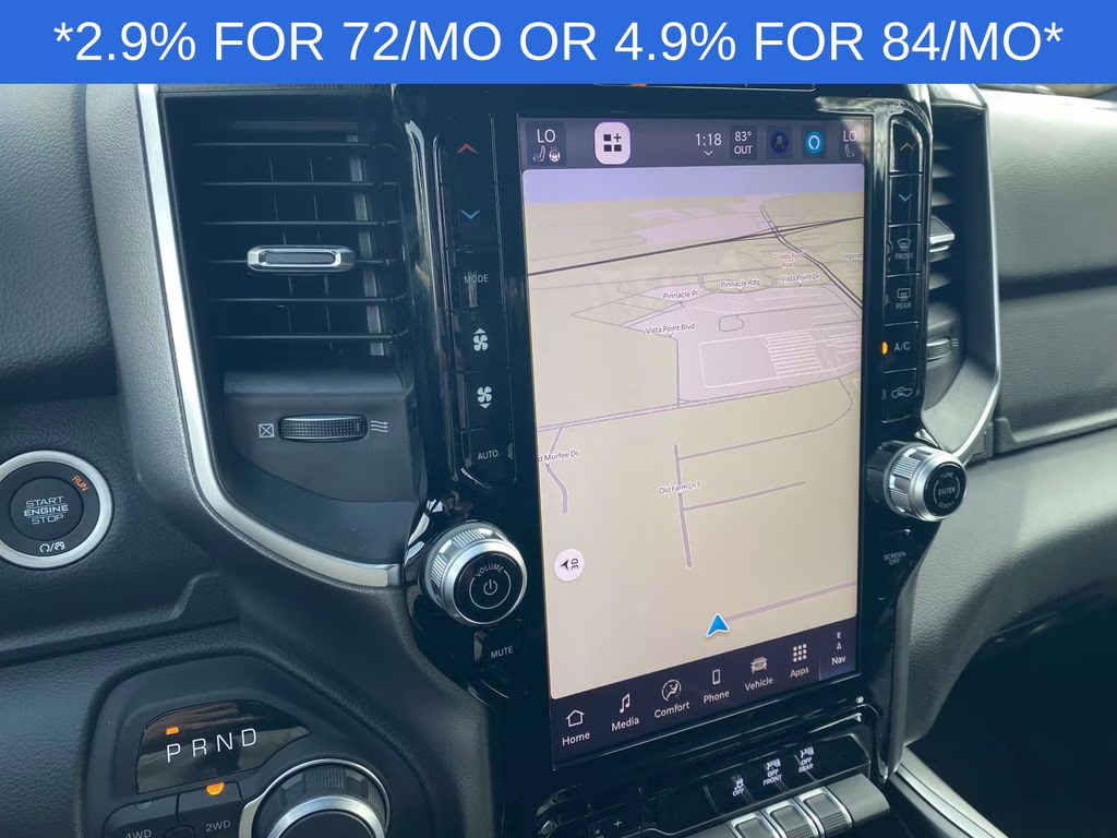 2026 Granite Crystal Metallic Clearcoat Ram 1500 Big Horn/Lone Star 4X4 Truck