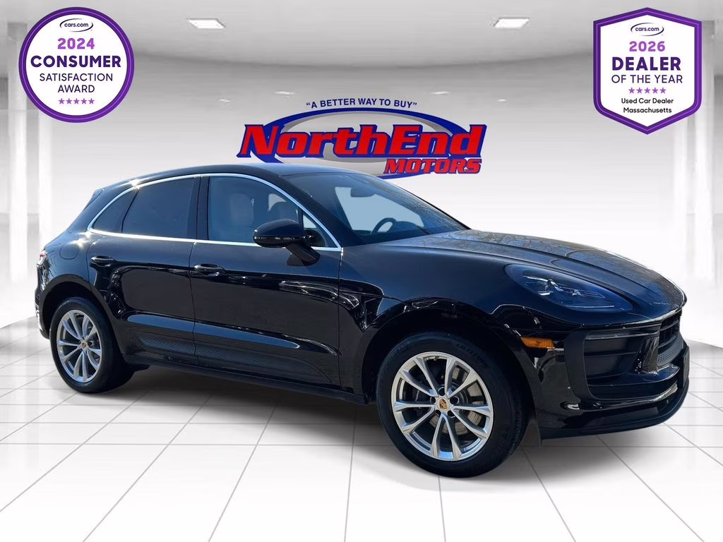 2023 Black Porsche Macan T AWD SUV