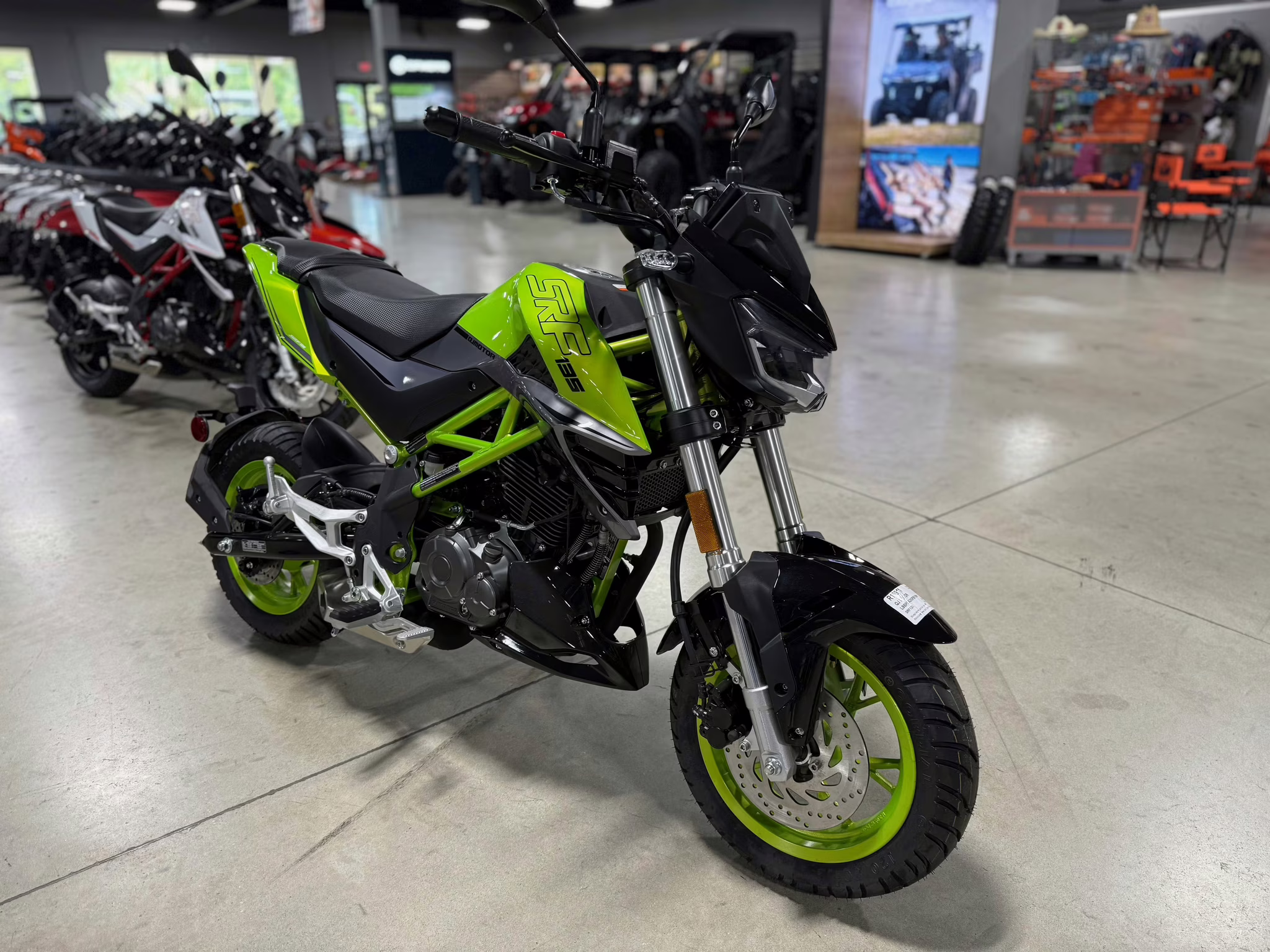 2023 QJMotor SRF 135 Motorcycle