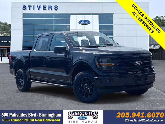 2026 Agate Black Metallic Ford F-150 XLT 4X4 Truck