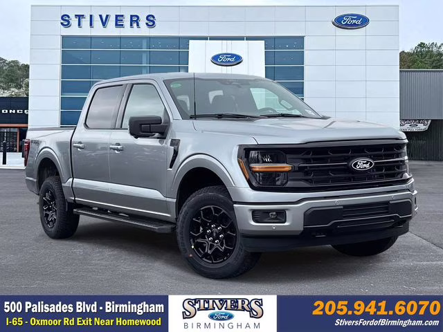 2026 Silver Metallic Ford F-150 XLT 4X4 Truck