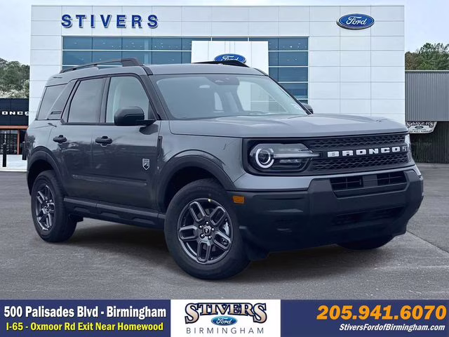 2026 Gray Metallic Ford Bronco Sport Big Bend 4X4 SUV