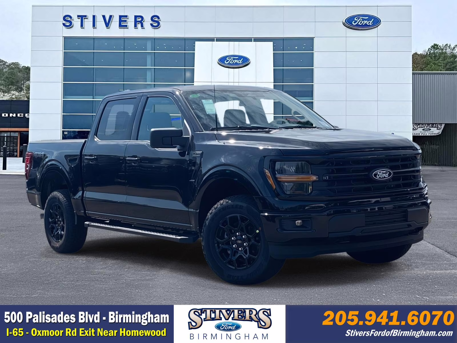 2026 Black Metallic Ford F-150 XLT 4X4 Truck