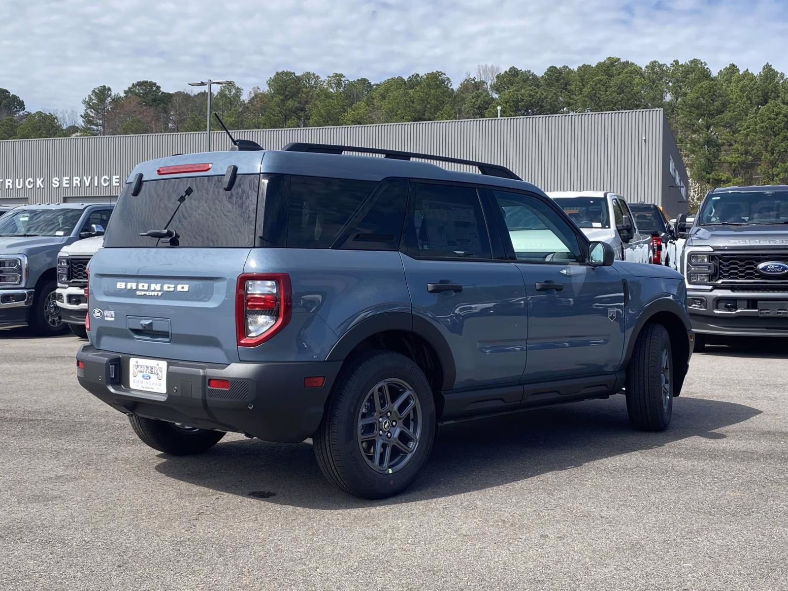 2026 Azure Gray Metallic Ford Bronco Sport Big Bend 4X4 SUV