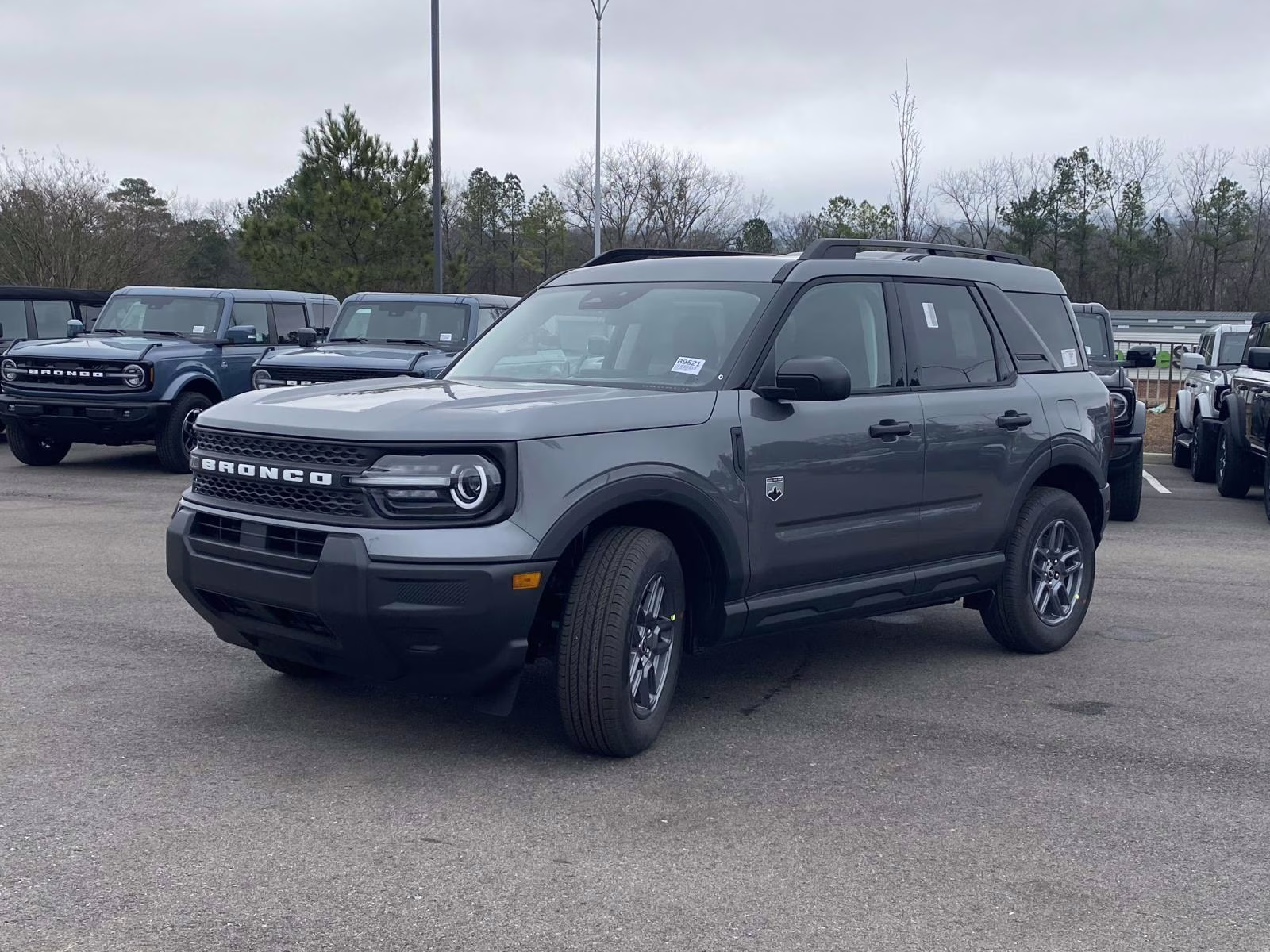 2026 Gray Metallic Ford Bronco Sport Big Bend 4X4 SUV