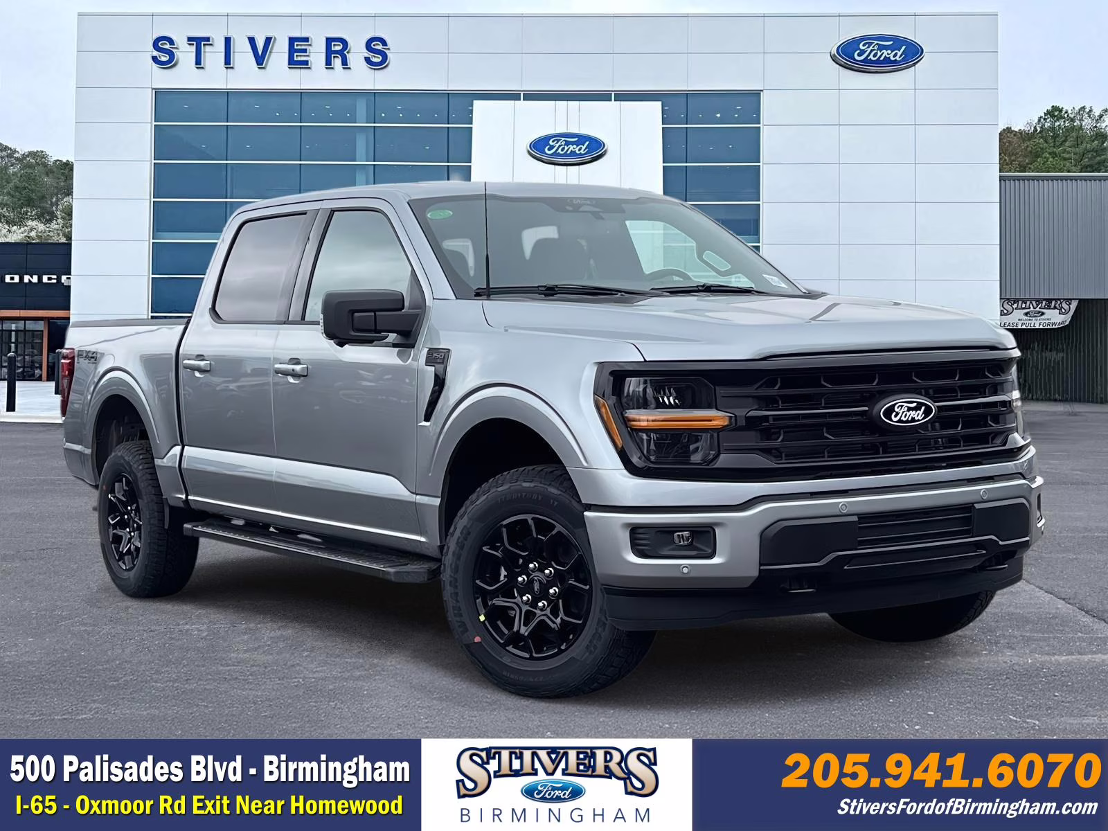 2026 Silver Metallic Ford F-150 XLT 4X4 Truck