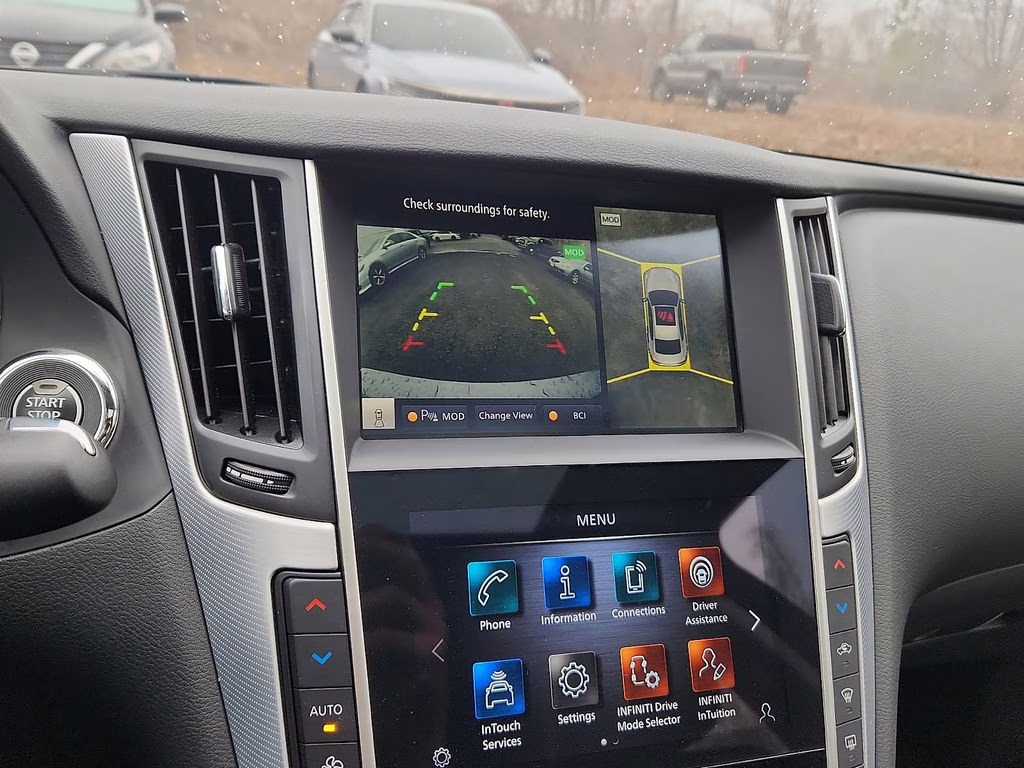 2023 Graphite Shadow INFINITI Q50 LUXE AWD Sedan