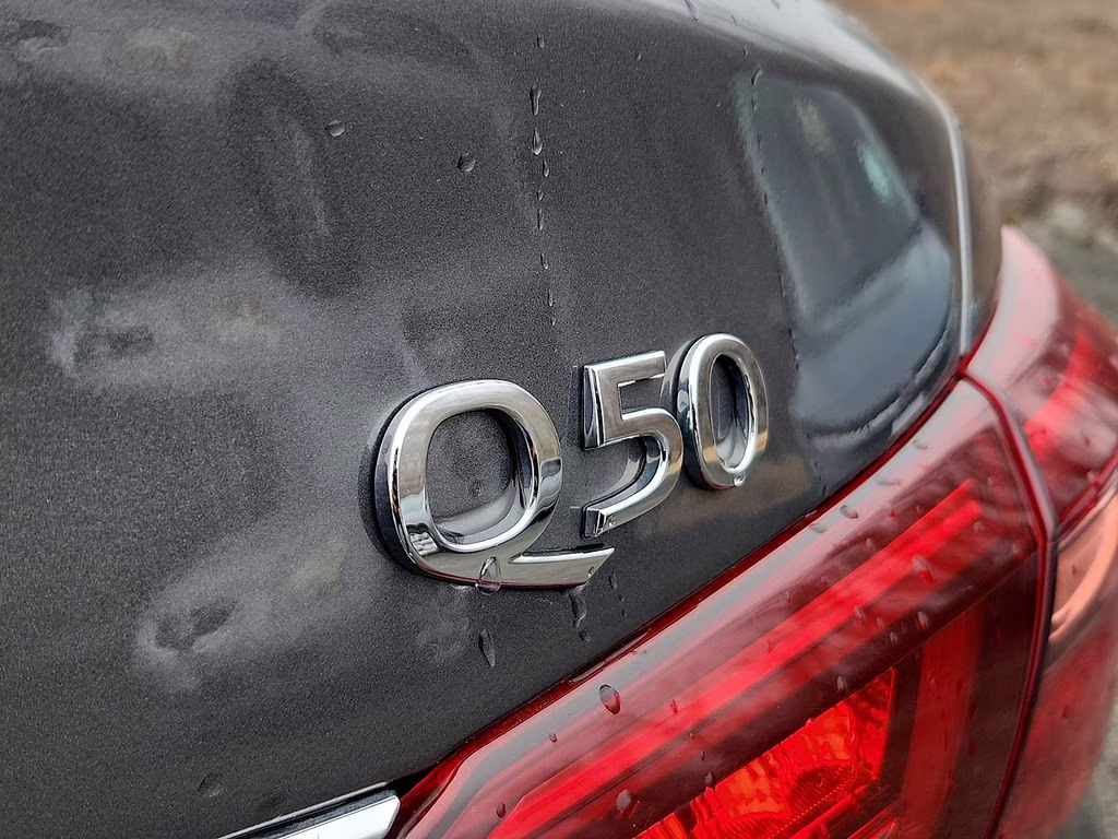 2023 Graphite Shadow INFINITI Q50 LUXE AWD Sedan