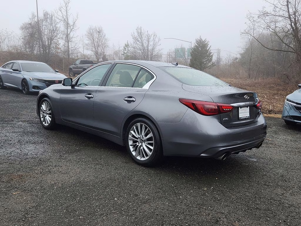 2023 Graphite Shadow INFINITI Q50 LUXE AWD Sedan