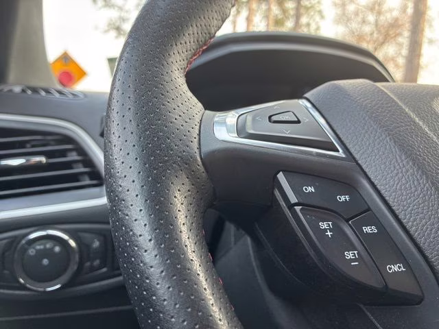 2023 White Metallic Ford Edge ST Line AWD SUV