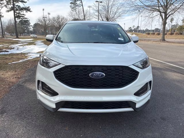 2023 White Metallic Ford Edge ST Line AWD SUV