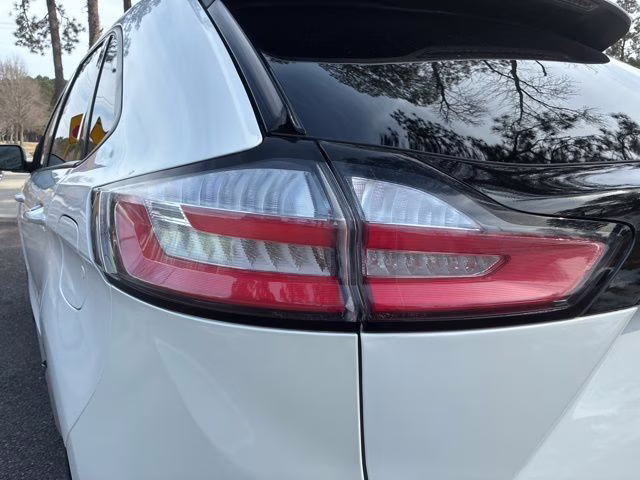 2023 White Metallic Ford Edge ST Line AWD SUV