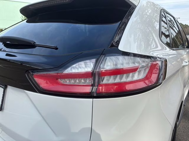 2023 White Metallic Ford Edge ST Line AWD SUV