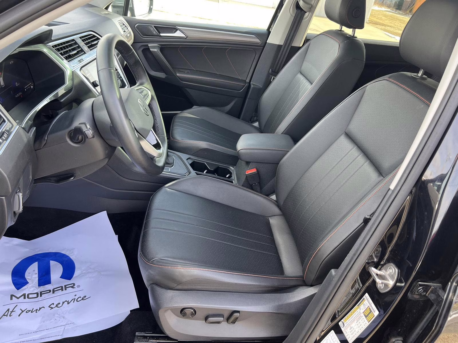 2024 Deep Black Pearl Volkswagen Tiguan Wolfsburg Edition FWD SUV