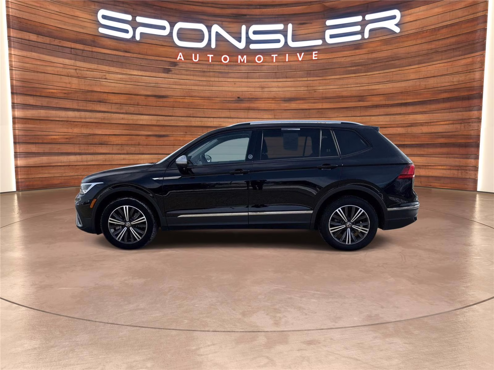 2024 Deep Black Pearl Volkswagen Tiguan Wolfsburg Edition FWD SUV