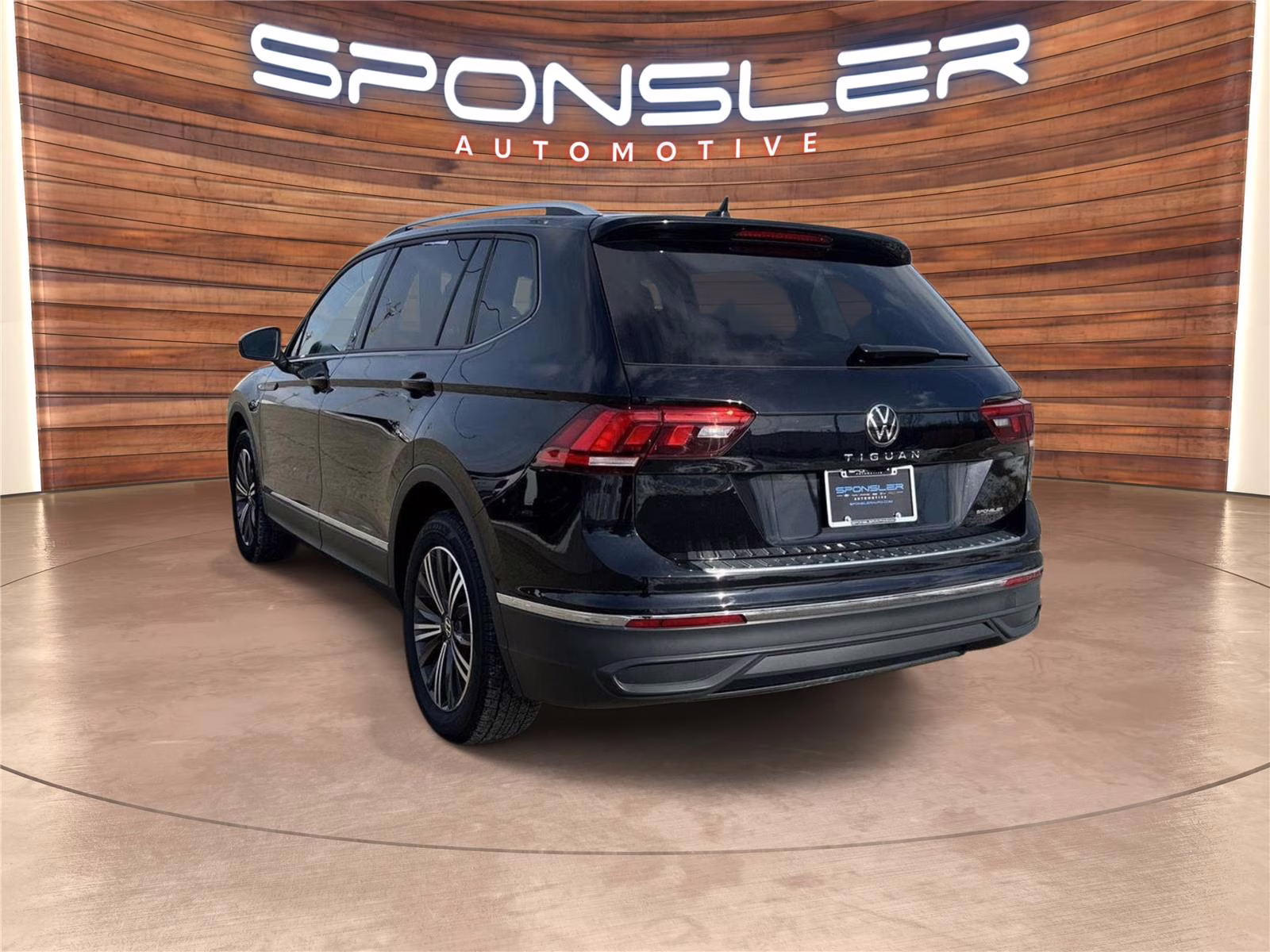 2024 Deep Black Pearl Volkswagen Tiguan Wolfsburg Edition FWD SUV