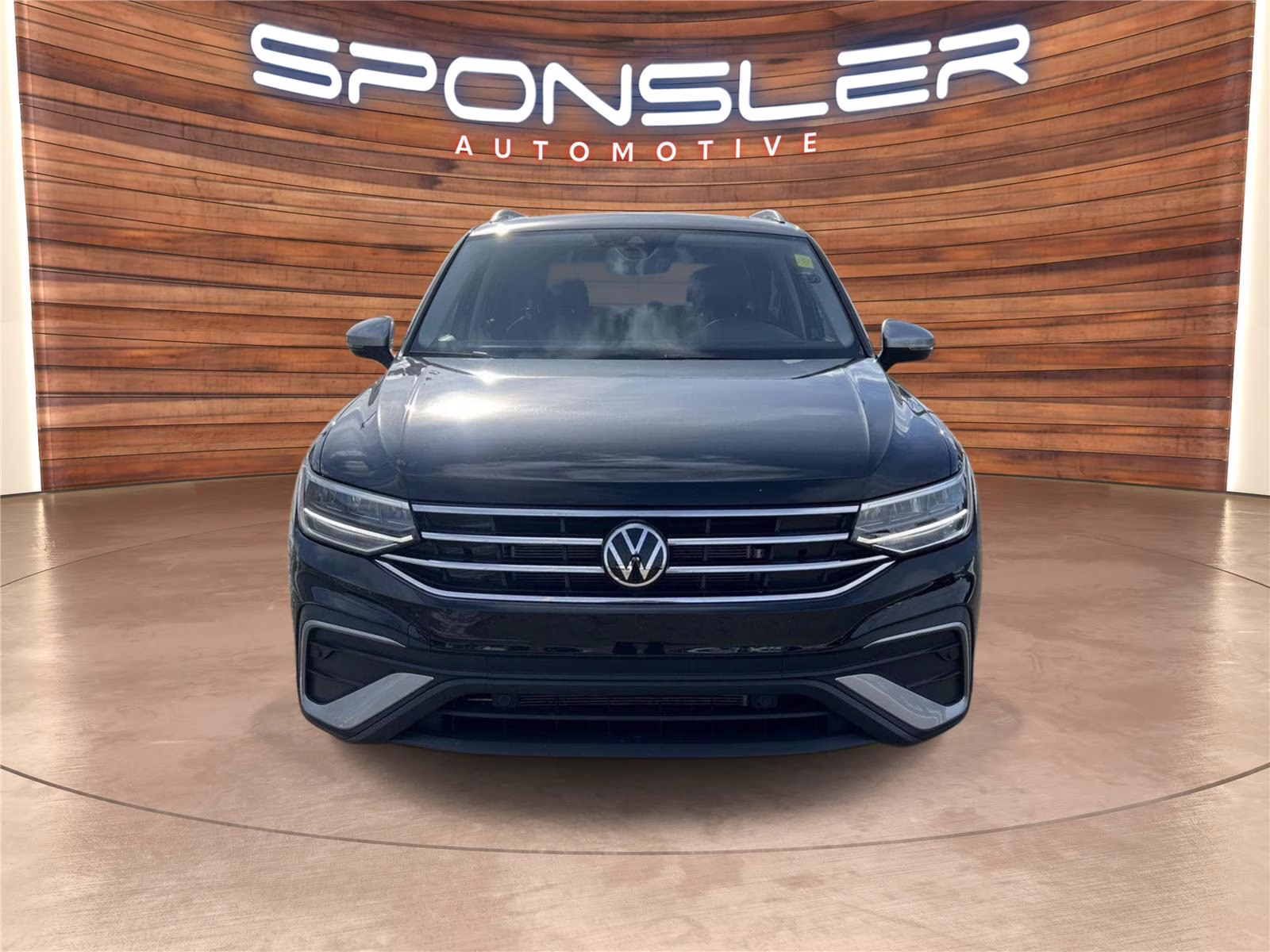 2024 Deep Black Pearl Volkswagen Tiguan Wolfsburg Edition FWD SUV