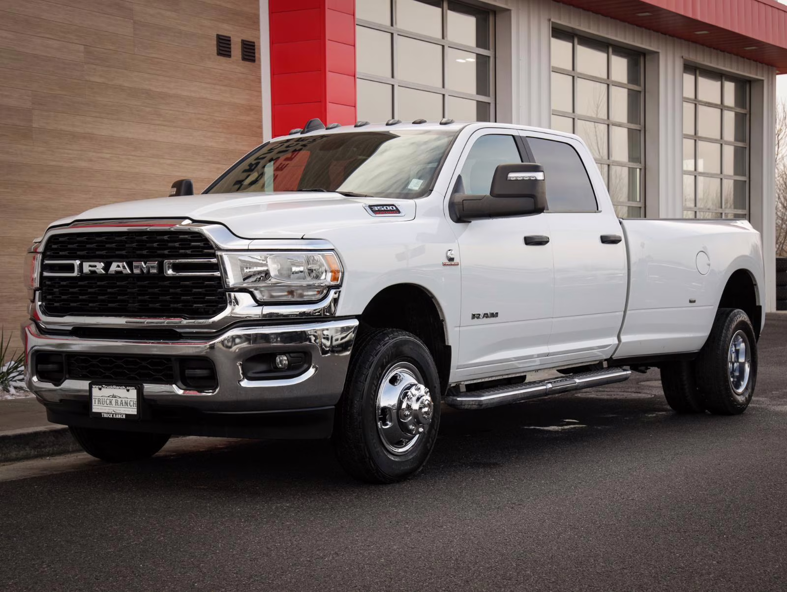 2024 Bright White Clearcoat Ram 3500 Big Horn 4X4 Truck