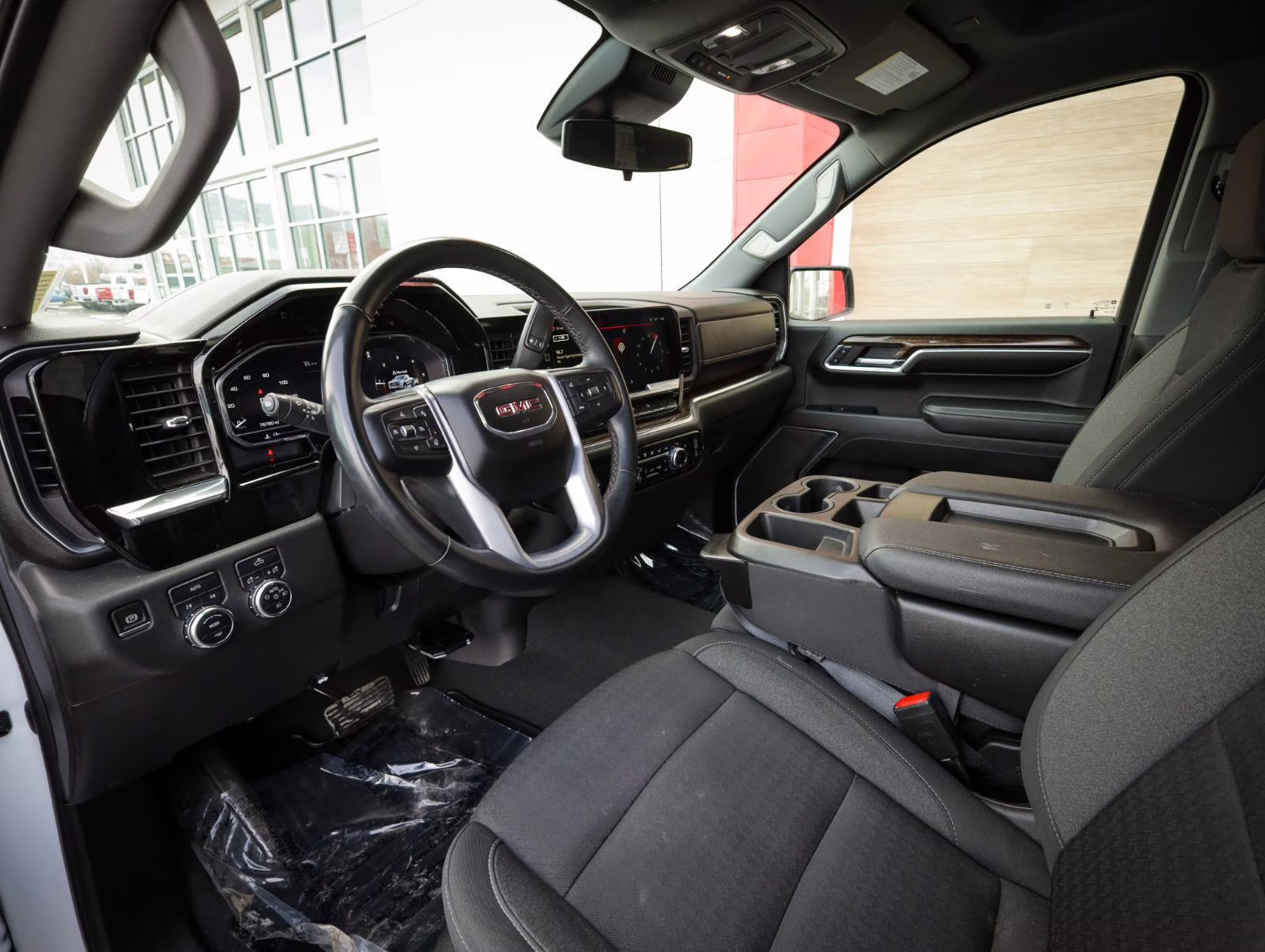 2023 Summit White GMC Sierra 1500 Elevation 4X4 Truck