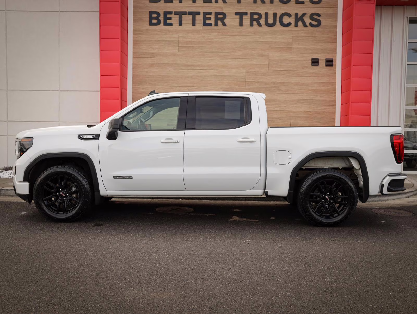 2023 Summit White GMC Sierra 1500 Elevation 4X4 Truck