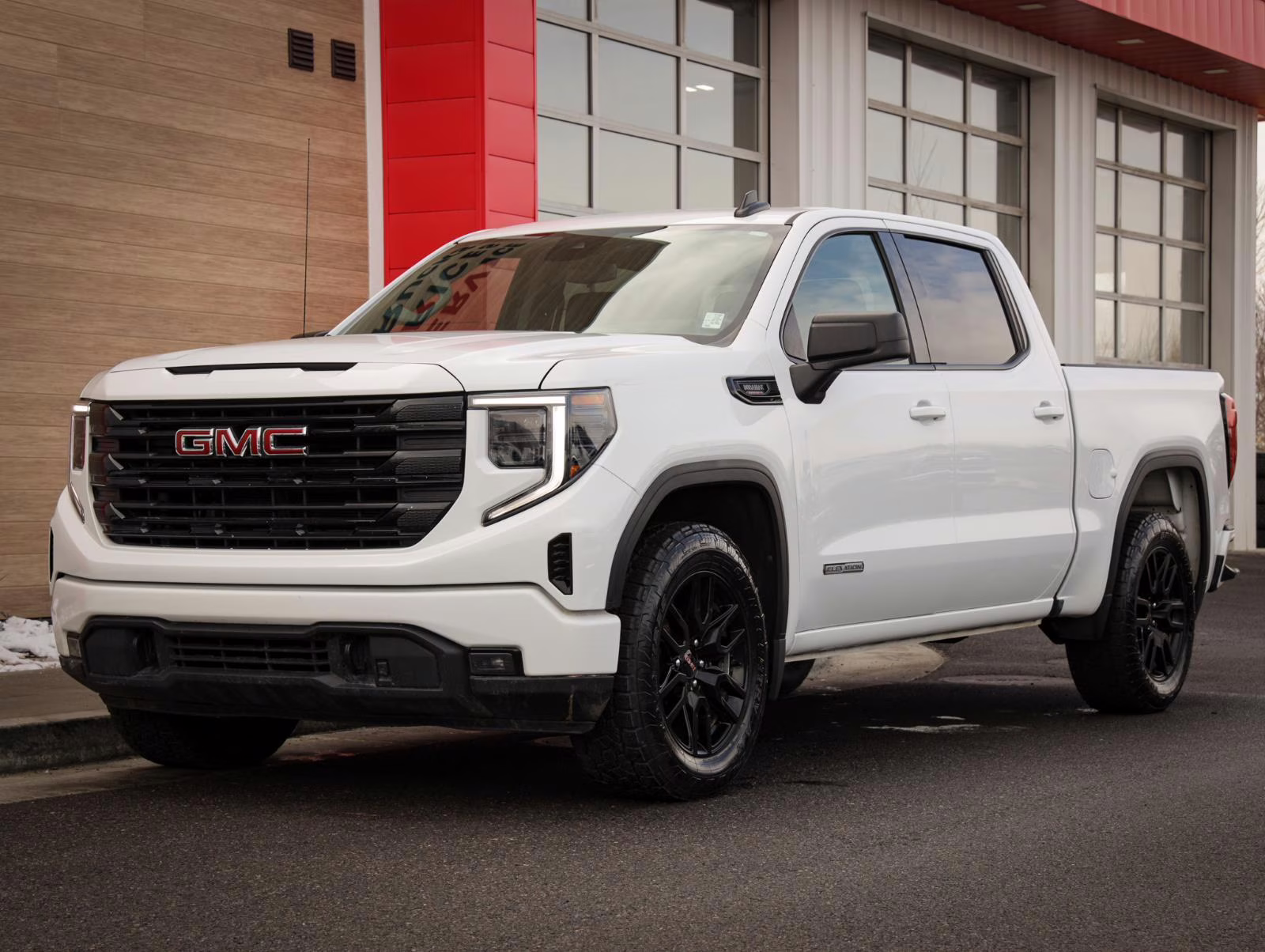 2023 Summit White GMC Sierra 1500 Elevation 4X4 Truck