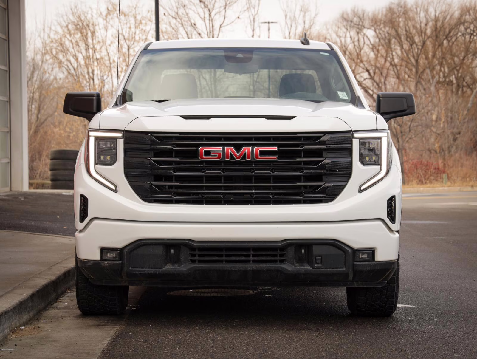 2023 Summit White GMC Sierra 1500 Elevation 4X4 Truck