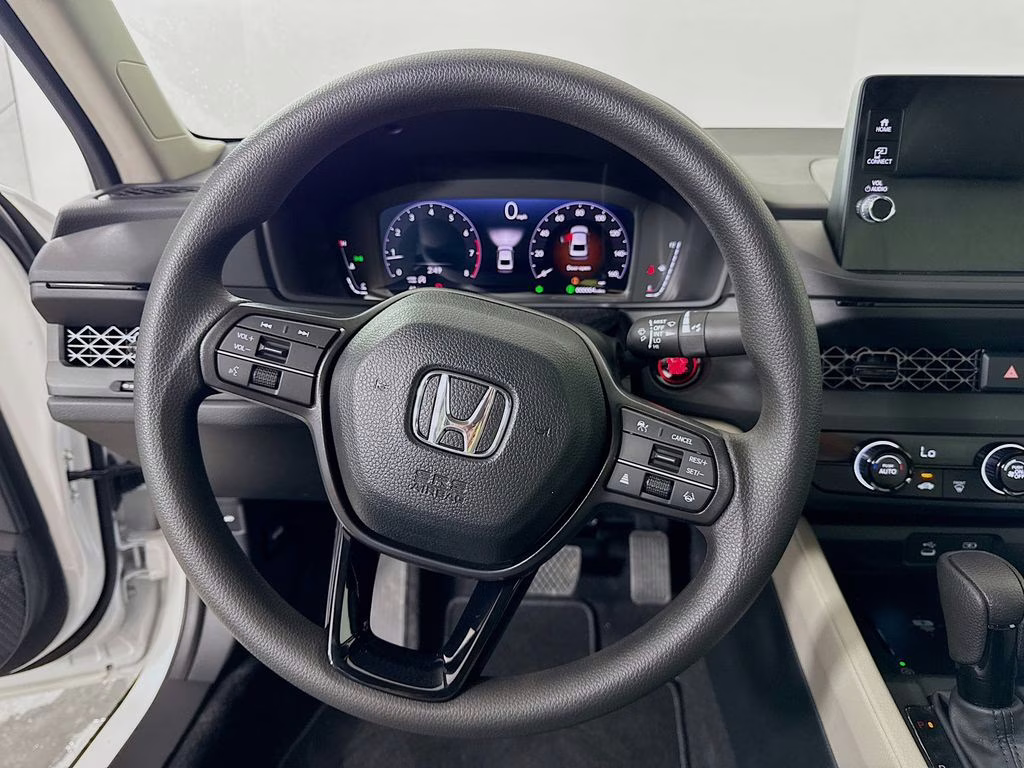 2026 Platinum White Pearl Honda Accord LX FWD Sedan