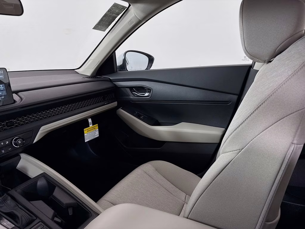 2026 Platinum White Pearl Honda Accord LX FWD Sedan