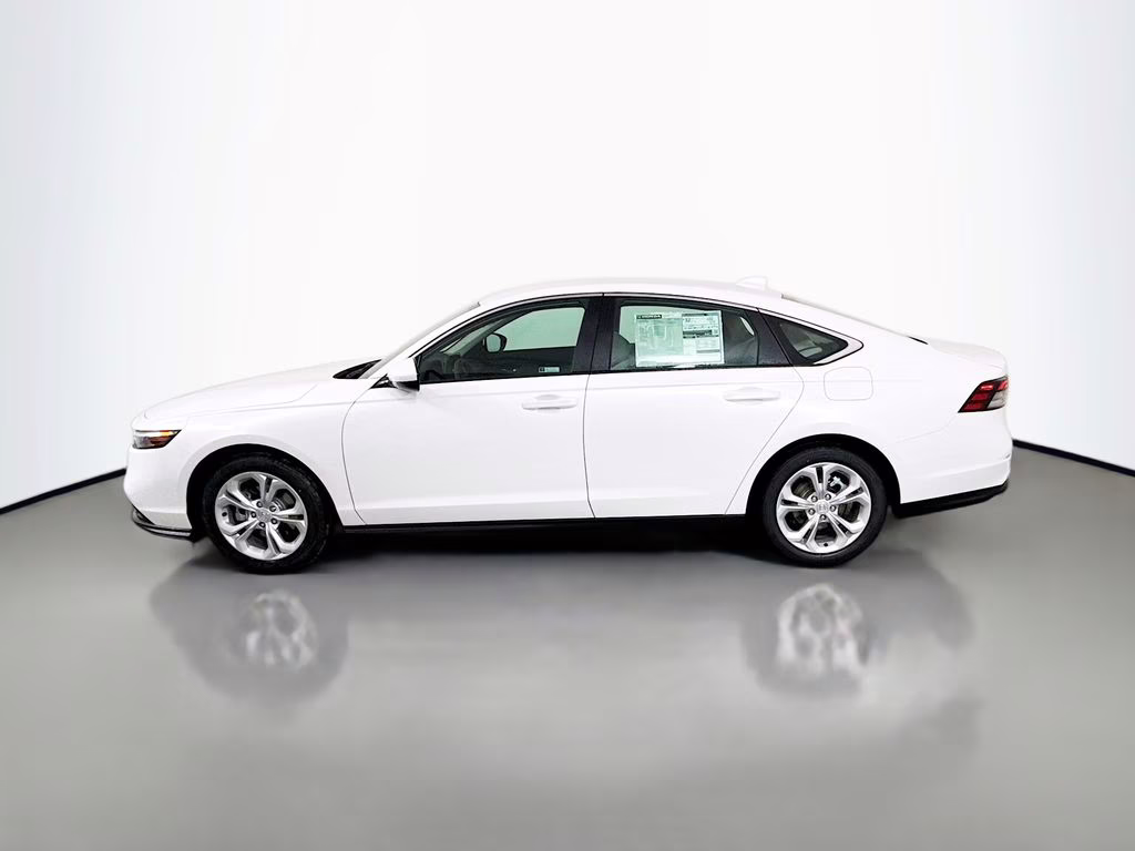 2026 Platinum White Pearl Honda Accord LX FWD Sedan
