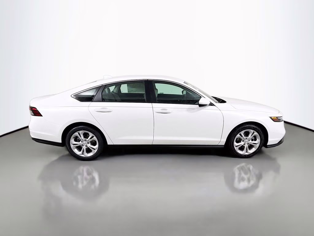 2026 Platinum White Pearl Honda Accord LX FWD Sedan
