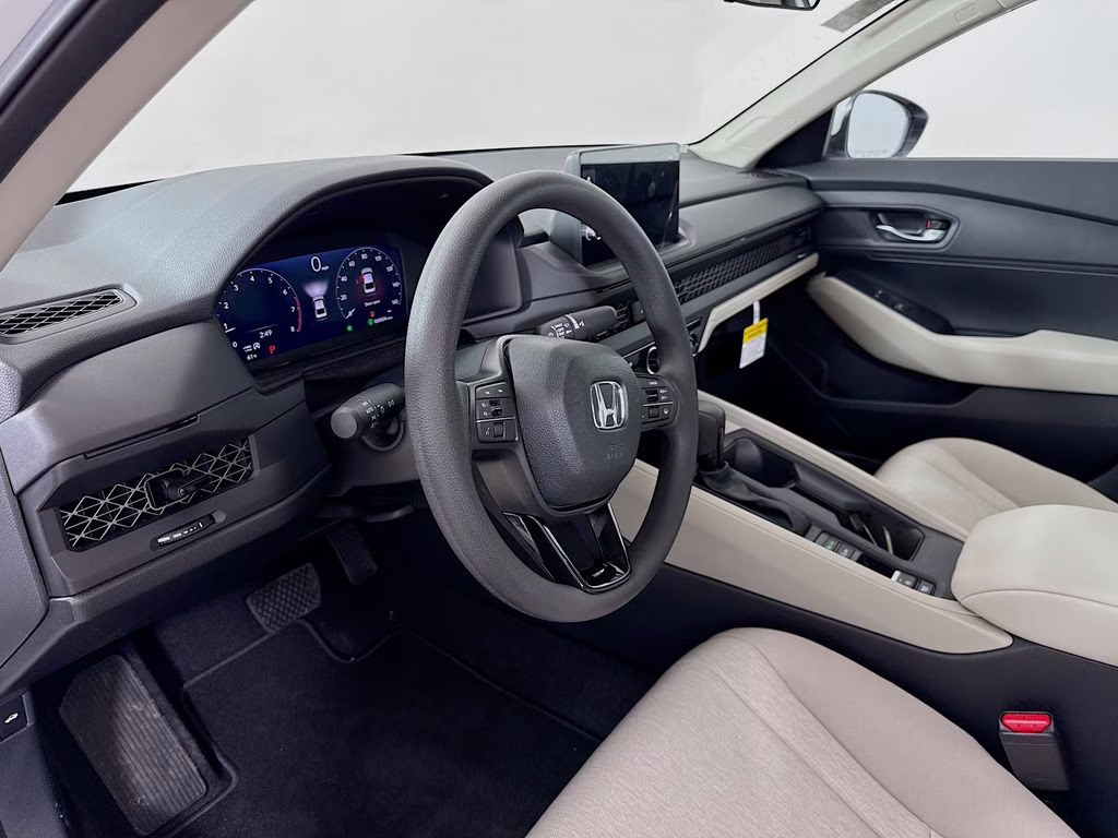 2026 Platinum White Pearl Honda Accord LX FWD Sedan