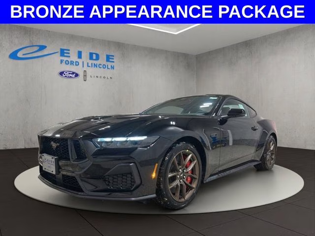 2026 Shadow Black Ford Mustang GT Premium RWD Coupe